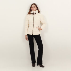 Chaqueta Acolchada Cuello Alto
