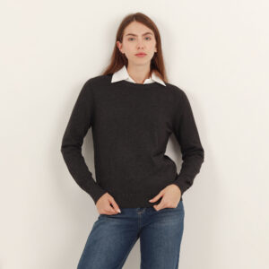 Sweater Cuello Redondo Manga Larga