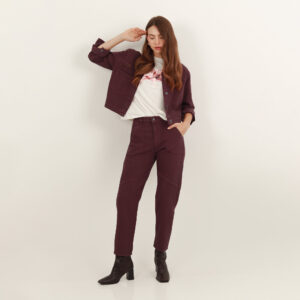 Pantalon Tiro Medio Bota Recta