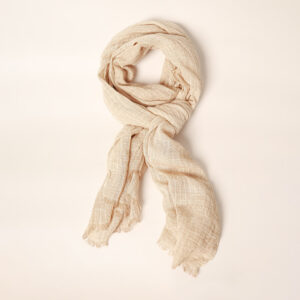 Estola Beige Texturizada